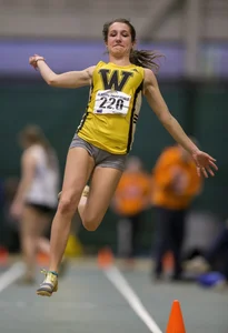 Canadian girls at an Alberta track and field tournament