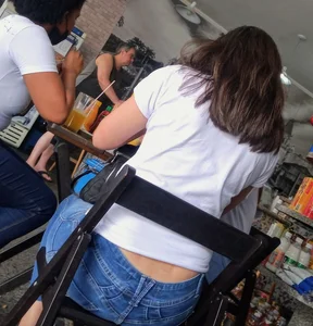 Some girls in bakery