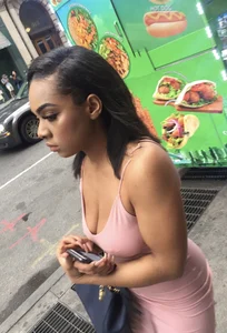 Sexy ebony pink dress T&A