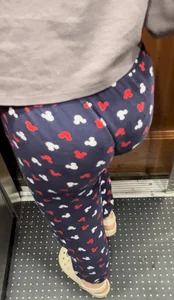 Mad Jiggly!! Big booty latina in Pj’s