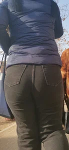 Armenian milf bending huge ass in black and blue jeans mega post