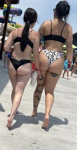 Two sexy asses