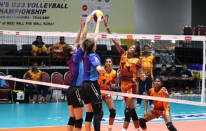 Thai candid volleyball girls