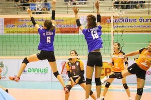 Thai candid volleyball girls