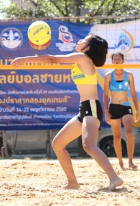 Thai candid volleyball girls