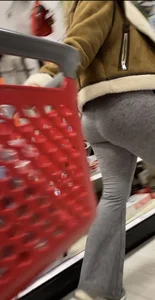 SEXY Grey Flares Latina (Bendover)