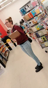 College Girl with a Nice Ass Bending Over in Jeans! (OC)