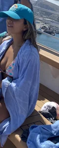 Perfect Tight ass Redhead dime piece on a cruise in a thong bikini and a perfect big tit teen