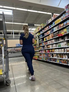 Juicy MILF Ass in Scrubs OC
