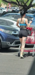 Slim Fit Tattooed baddie with Awesome Tits