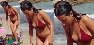 Bikinis at the beach