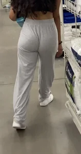 Latina hungry ass in sweat pants  / not OC