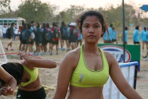 Thai candid volleyball girls