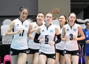 Asian U23 women's volleyball girls