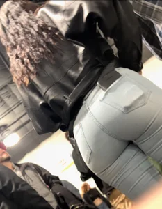 Latina with a Nice Ass in Tight Dyed Jeans (OC)