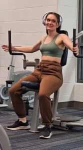 Sexy Ass College Girls in the Gym