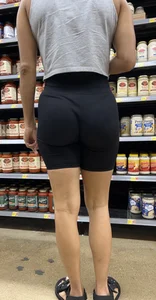 Fit South Indian squatting and shopping (oc)