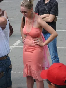 Candid tits and pokies