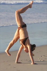 Beach and bikini girls