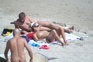 Continesti nude beach girls in Romania
