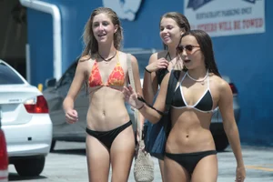 Deerfield Beach bikini girls