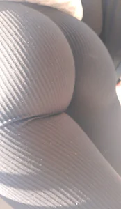 Perfect butt in tight leggings (my best catch)