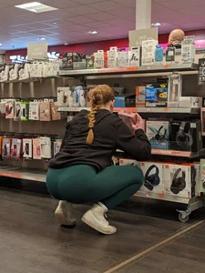 Green chubby butt