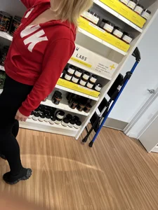 Big tit Blondie at gnc (oc)