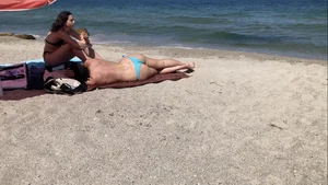 Nice beach ass