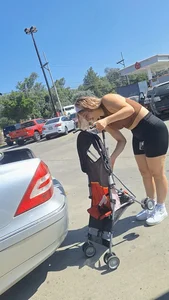 Hot milf getting into the car, it even made me want to be a stepdad [oc]