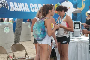 Florida beach and bikini girls