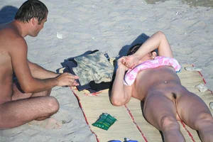 Continesti nude beach girls in Romania