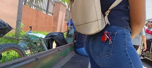 Perfect shape ass in jeans