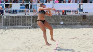 Weymouth beach volleyball girls  2019