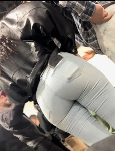 Latina with a Nice Ass in Tight Dyed Jeans (OC)