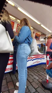 The Blonde Tight Pants Immersion