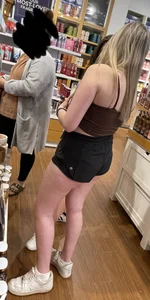 Ass Cheeks Hanging out LULU Shorts