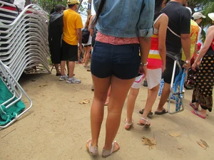 Shorts in the beach