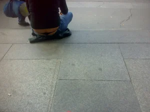 Huge collection of whale tails, ass cracks and panty peeks in public