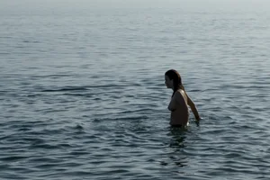 Nude beach and topless girls