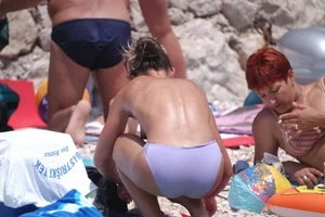 Croatia nude beach females, mostly mature