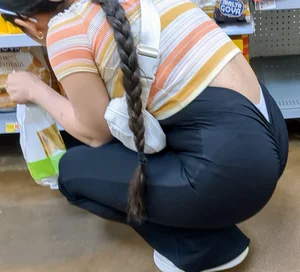 Tight ass spandex latina