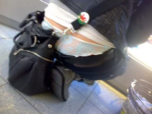Huge collection of whale tails, ass cracks and panty peeks in public