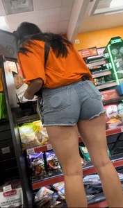 Hottie in the gas station