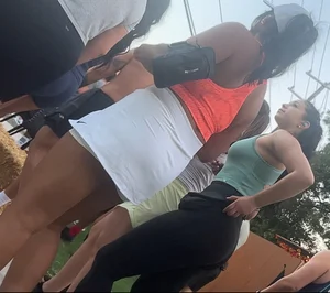 (OC) FAT ASSES EVERYWHERE! Leggings and tight shorts GALORE!