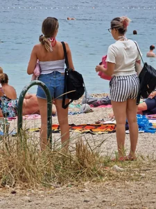 From the beach
