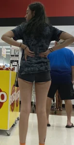 Love them jean shorts!
