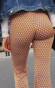 Amazing Tight Ass in Flares  / Not OC