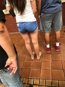 Nice tight jean shorts