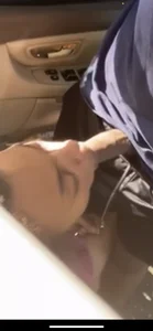 Leaked car blowjob photo and video